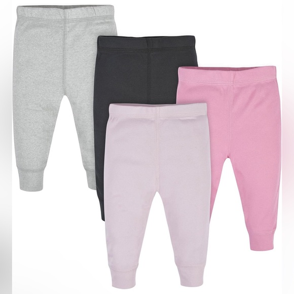 FINAL SALE!⭐️NWT Gerber Baby-Girls Multi-pack Active Pants Set (3-6 months)👶🏽👶🏼💖 - Picture 5 of 6